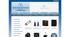 Desktop Screenshot of metroplastics.net